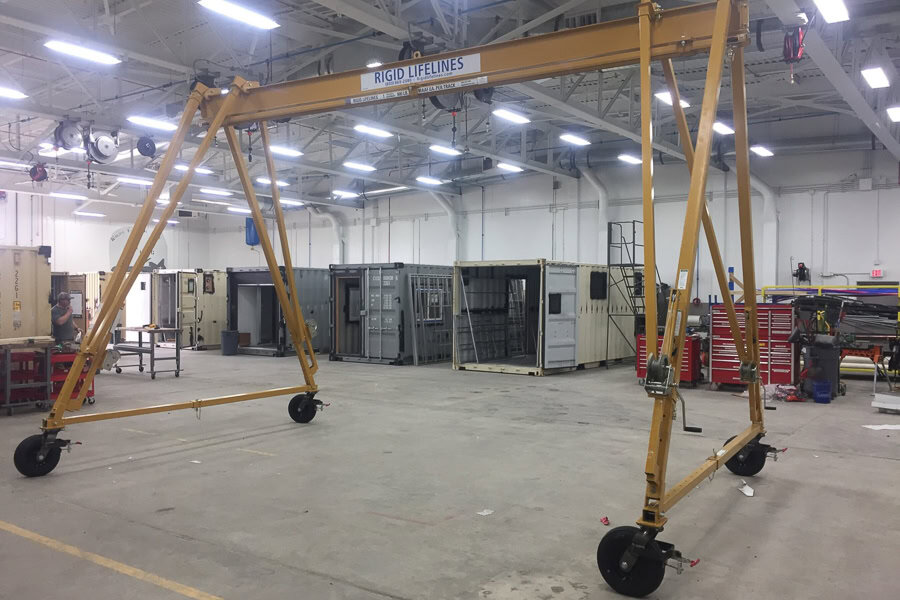 Portable Overhead Rigid Rail