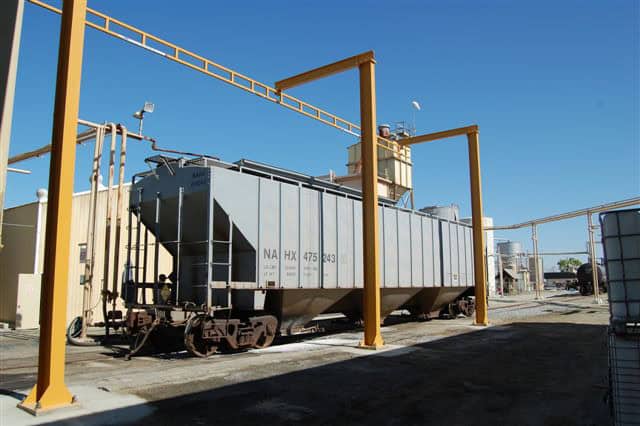 Railcar Inverted-L Overhead Rigid Rail